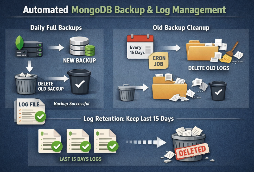 MongoDB Full Backup Script Example